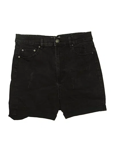 Pre-owned Ardene Denim Shorts In Black