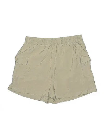 Pre-owned Ardene Khaki Shorts In Brown