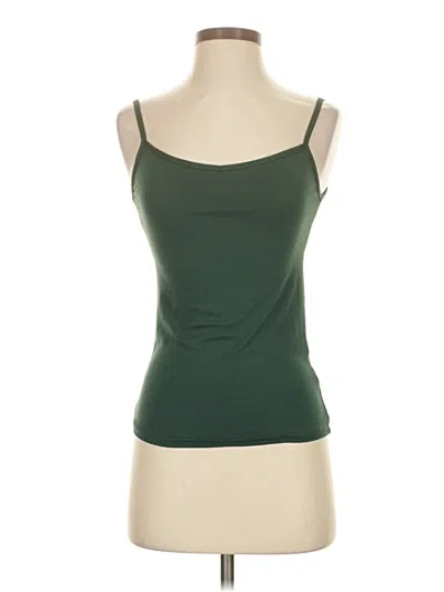 Pre-owned Ardene Sleeveless Top Green Scoop Neck Tops