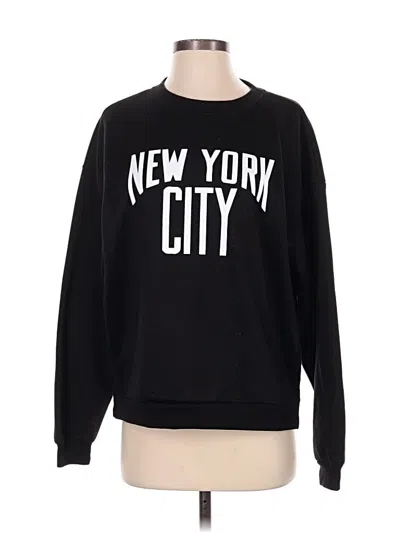 Pre-owned Ardene Sweatshirt In Black