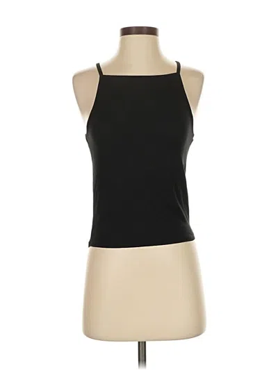 Pre-owned Ardene Tank Top Black Halter Neckline Tops