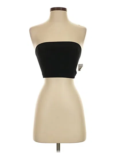 Pre-owned Ardene Tube Top Black Strapless Neckline Tops