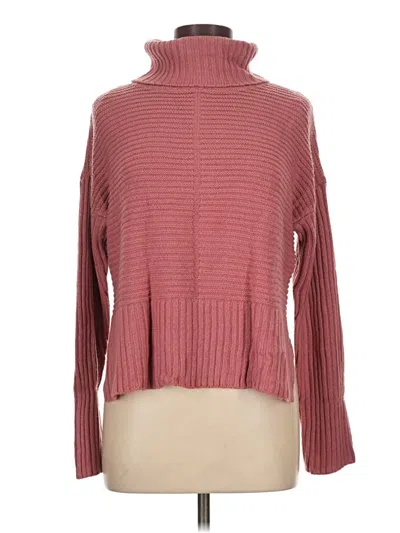 Pre-owned Ardene Turtleneck Sweater In Pink