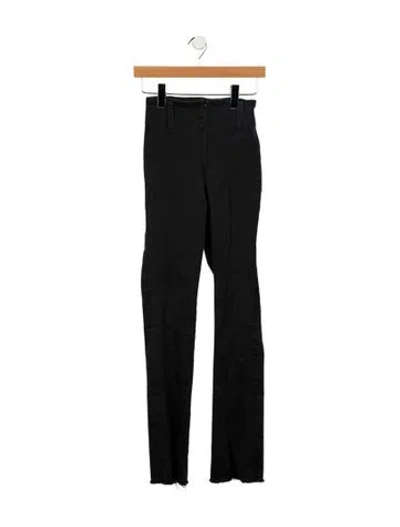 Pre-owned Are You Am I High-rise Straight Leg Jeans In Blue