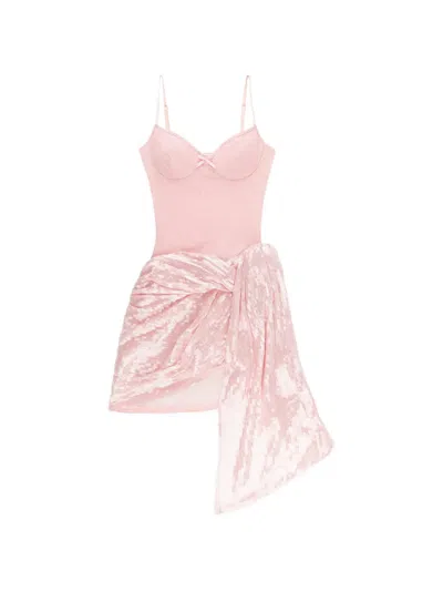 Area Ballerina Sequin-embellished Dress In Multi