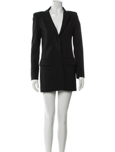 Pre-owned Area Blazer In Black