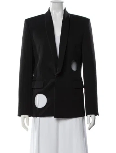 Pre-owned Area Blazer In Black