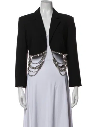 Pre-owned Area Blazer In Black