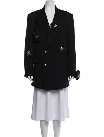 Pre-owned Area Blazer In Black