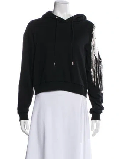 Pre-owned Area Bomber Jacket In Black