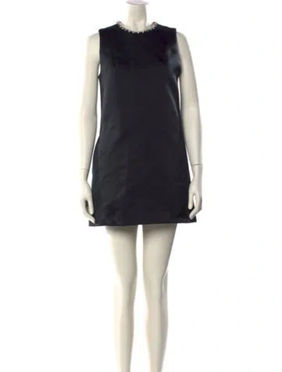 Pre-owned Area Crew Neck Mini Dress