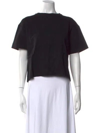 Pre-owned Area Crew Neck Short Sleeve T-shirt In Black