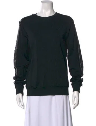 Pre-owned Area Crew Neck Sweater In Black