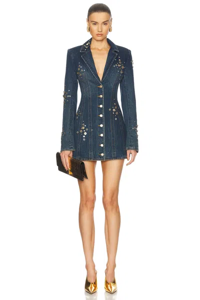 AREA CRYSTAL BLAZER DRESS