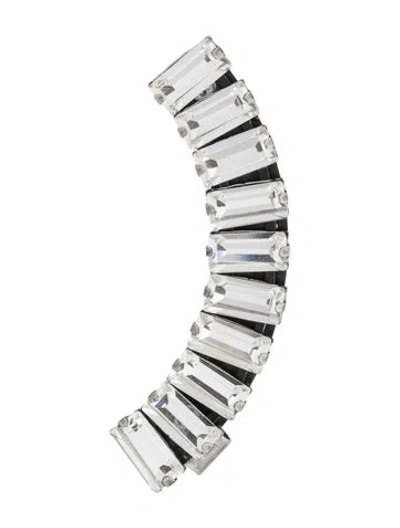 Pre-owned Area Crystal Ear Cuff Single Earring In Multi
