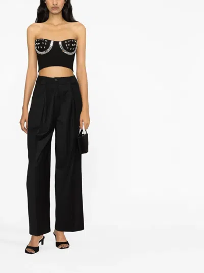 Area Crystal Watermelon Cup Bustier In Multicoloured