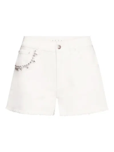 AREA CRYSTAL-EMBELLISHED SHORTS