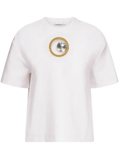 AREA CRYSTAL-EMBELLISHED T-SHIRT
