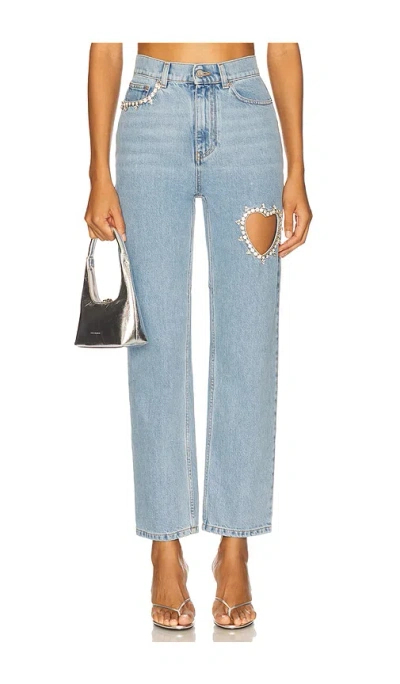 AREA CRYSTAL HEART JEAN