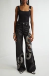 Shop Area Crystal Link Tank Top In Black