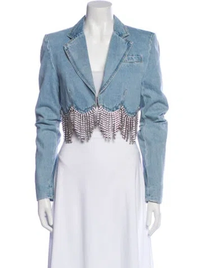 Pre-owned Area Denim Jacket In Blue