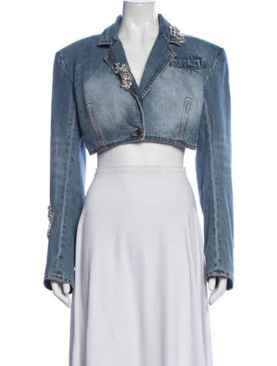 Pre-owned Area Denim Jacket In Blue