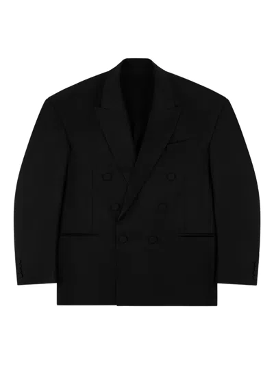 Area Doppelreihiges Sakko In Black