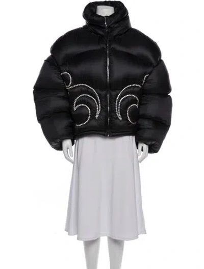 Pre-owned Area Down Jacket In Black