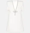 AREA EMBELLISHED MINIDRESS