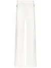 Area Embossed Handprint Track Pants In White