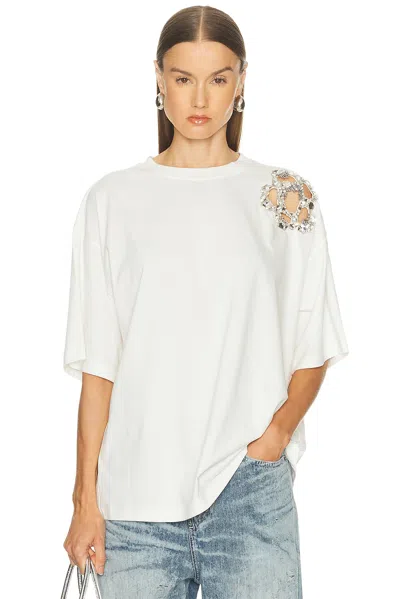 Area Flower T-shirt In White