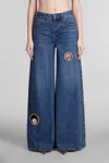 AREA JEANS IN BLUE COTTON