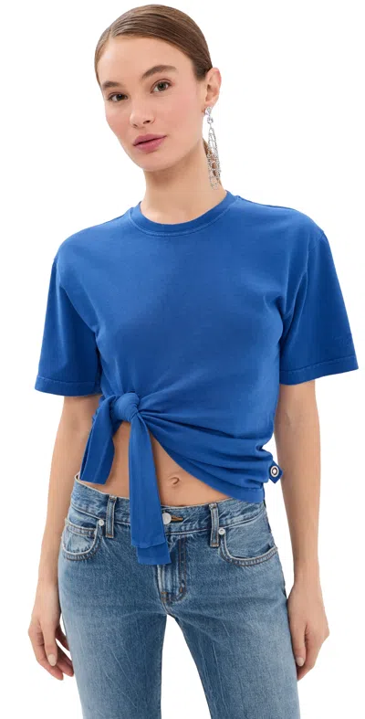 Area Knot T-shirt Cobalt Blue