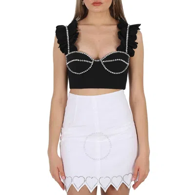 Area Black Cotton Top