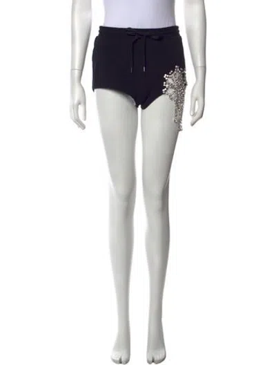 Pre-owned Area Mini Shorts In Black