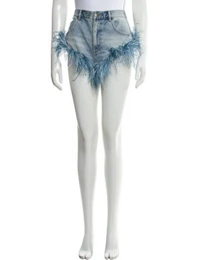 Pre-owned Area Mini Shorts In Blue