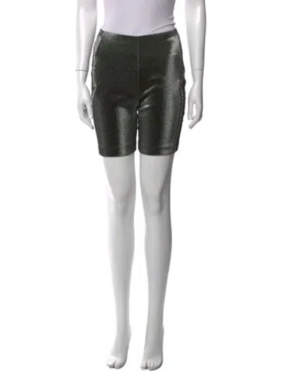 Pre-owned Area Mini Shorts In Gray