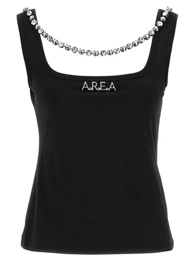 Area Topwear In Black Cotton