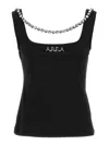 Area Topwear In Black Cotton In Black