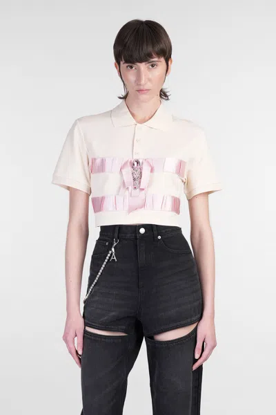 Area Polo In Beige Cotton