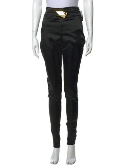 Pre-owned Area Skinny Leg Pants W/ Tags In Black