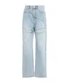 Area Slit Jeans In Gray