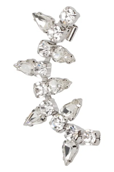 Area Spike Earring In Silver