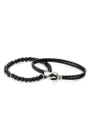 Area Stars 2-pack Assorted Bracelets In Black