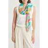 Area Stars Abstract Print Scarf In Multi