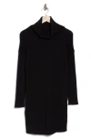 Area Stars Baye Roll Neck Sweater Dress In Black