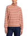 Area Stars Bebe Turtleneck Sweater In Brown