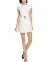 Area Stars Bella Belted Sheath Dress In White