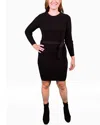AREA STARS BELTED SWEATERDRESS
