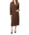 Area Stars Cass Dress In Brown In Brown